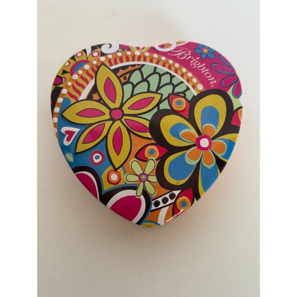 Brighton Barrel Slide Bracelet Charms Frog M Initial In Heart Tin ABCs 7-8 Inch - Picture 9 of 10